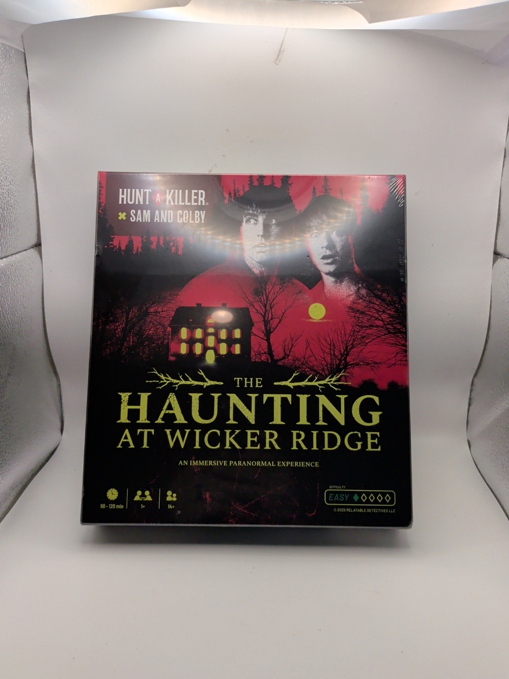 The Haunting at Wicker Ridge Board Game - Black & Red